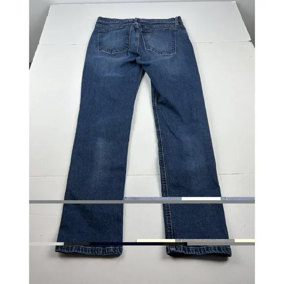 Mott & Bow Women’s Boyfriend Jeans Size 29 Medium Wash Blue Stretch 29x30 - Picture 14 of 16